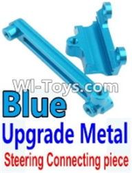 Wltoys 10428 Upgrade Metal Steering connecting piece-Blue-K949-15,Wltoys 10428 RC Car Parts,High speed 1:10 Scale 4wd,10428 Electric Power On Road Drift Racing Truck Car Parts