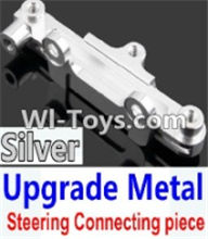 Wltoys 10428 Upgrade Metal Steering connecting piece-Silver-K949-15,Wltoys 10428 RC Car Parts,High speed 1:10 Scale 4wd,10428 Electric Power On Road Drift Racing Truck Car Parts