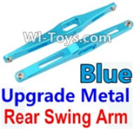 Wltoys 10428 Upgrade Metal Rear Swing Arm-Blue-2pcs-K949-29,Wltoys 10428 RC Car Parts,High speed 1:10 Scale 4wd,10428 Electric Power On Road Drift Racing Truck Car Parts