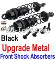 Wltoys 10428 Upgrade Metal Front Shock Absorbers(2pcs)-Black-K949-36,Wltoys 10428 RC Car Parts,High speed 1:10 Scale 4wd,10428 Electric Power On Road Drift Racing Truck Car Parts