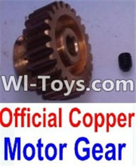 Wltoys 10428 59-01 Official Copper Motor Gear-K949-59,Wltoys 10428 RC Car Parts,High speed 1:10 Scale 4wd,10428 Electric Power On Road Drift Racing Truck Car Parts