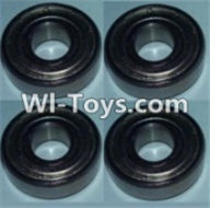 Wltoys 10428 Bearing(5X13X4)-4pcs-K949-83,Wltoys 10428 RC Car Parts,High speed 1:10 Scale 4wd,10428 Electric Power On Road Drift Racing Truck Car Parts