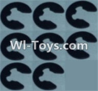 Wltoys 10428 2E Shape Buckle(8pcs)-K949-85,Wltoys 10428 RC Car Parts,High speed 1:10 Scale 4wd,10428 Electric Power On Road Drift Racing Truck Car Parts