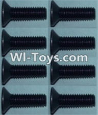 Wltoys 10428 Flat head inner hexagon Screws-M3X10-(8pcs)-K949-88,Wltoys 10428 RC Car Parts,High speed 1:10 Scale 4wd,10428 Electric Power On Road Drift Racing Truck Car Parts