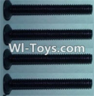 Wltoys 10428 Flat head inner hexagon Screws-M4X32-(4pcs)-K949-89,Wltoys 10428 RC Car Parts,High speed 1:10 Scale 4wd,10428 Electric Power On Road Drift Racing Truck Car Parts