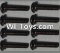 Wltoys 10428 Pan head inner hexagon Screws-M2.5X12-(8pcs)-K949-92,Wltoys 10428 RC Car Parts,High speed 1:10 Scale 4wd,10428 Electric Power On Road Drift Racing Truck Car Parts