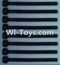 Wltoys 10428 Cup head inner hexagon Screws-M2X24(8pcs)-K949-96,Wltoys 10428 RC Car Parts,High speed 1:10 Scale 4wd,10428 Electric Power On Road Drift Racing Truck Car Parts