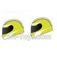Wltoys K959 Doll head(2pcs) For WLtoys K959 1/12 1:12 RC Drift Car Parts desert Off Road Buggy parts