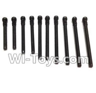 Wltoys K959 Swing Arm Pin(total 10pcs) For WLtoys K959 1/12 1:12 RC Drift Car Parts desert Off Road Buggy parts
