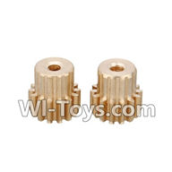Wltoys K959 Official Motor Gear 14T(2pcs) For WLtoys K959 1/12 1:12 RC Drift Car Parts desert Off Road Buggy parts