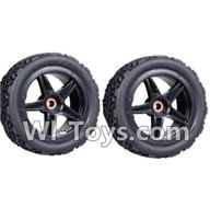 Wltoys K959 Front Tire(2pcs) For WLtoys K959 1/12 1:12 RC Drift Car Parts desert Off Road Buggy parts
