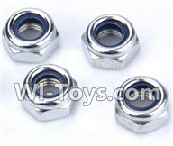 Wltoys K959 M4 locking Screws(4pcs) For WLtoys K959 1/12 1:12 RC Drift Car Parts desert Off Road Buggy parts