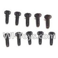 Wltoys K959 Round Head Screw PWA Screw 2.5x6mm(10pcs) For WLtoys K959 1/12 1:12 RC Drift Car Parts desert Off Road Buggy parts