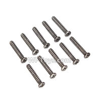 Wltoys K959 Round Head Screw 2.6x14mm(10pcs) For WLtoys K959 1/12 1:12 RC Drift Car Parts desert Off Road Buggy parts