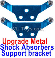 Wltoys K999 Upgrade Metal Shock Absorbers Support bracket(2pcs),1:28 Wltoys K999 Rc Car Spare Parts Replacement accessories,K999 On Road Drift Racing Truck Car Parts