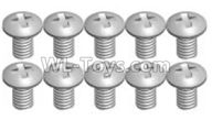 Wltoys K999 K999-14 Screws(10pcs)-2X4PM,1:28 Wltoys K999 Rc Car Spare Parts Replacement accessories,K999 On Road Drift Racing Truck Car Parts