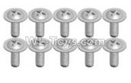 Wltoys K999 K999-15 Screws(10pcs)-1.7X8PWA,1:28 Wltoys K999 Rc Car Spare Parts Replacement accessories,K999 On Road Drift Racing Truck Car Parts