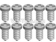 Wltoys K999 K999-20 Screws(10pcs)-1.4X4PA,1:28 Wltoys K999 Rc Car Spare Parts Replacement accessories,K999 On Road Drift Racing Truck Car Parts