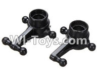 Wltoys K989 Front right Steering cup accessories(2pcs) For WLtoys K989 1:28 rc Drift Car Parts desert Off Road Buggy parts