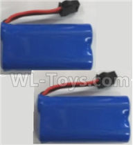 Wltoys L209 Spare Parts-01-02 0449 Official 6.4V 700mah Battery(2pcs),Wltoys L209 Rc Car Spare Parts Replacement Accessories,1:10 L209 RC Racing Car Trcuk parts