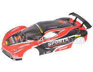 Wltoys L209 Spare Parts-19 1546- RC Car canopy,Car Shell cover-Red,Wltoys L209 Rc Car Spare Parts Replacement Accessories,1:10 L209 RC Racing Car Trcuk parts