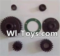Wltoys L323 Transmission gear(Total 7pcs),Wltoys L323 RC Car Spare Parts Replacement Accessories,Wltoys 1/10 Scale 4wd,2.4G L323 rc racing car Parts,On Road Drift Racing Truck Car Parts