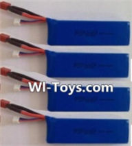 Wltoys L323 RC Battery,Lipo Battery Pack,7.4v 2500mah 25c Battery(4pcs),Wltoys L323 RC Car Spare Parts Replacement Accessories,Wltoys 1/10 Scale 4wd,2.4G L323 rc racing car Parts,On Road Drift Racing Truck Car Parts
