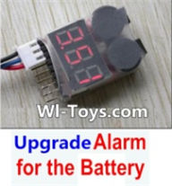 Wltoys L323 Upgrade Alarm for the Battery,Can test whether your battery has enouth power,Wltoys L323 RC Car Spare Parts Replacement Accessories,Wltoys 1/10 Scale 4wd,2.4G L323 rc racing car Parts,On Road Drift Racing Truck Car Parts