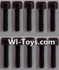 Wltoys L323 K939-63 Cup head Hexagon machine screws(10pcs)-M3x8,Wltoys L323 RC Car Spare Parts Replacement Accessories,Wltoys 1/10 Scale 4wd,2.4G L323 rc racing car Parts,On Road Drift Racing Truck Car Parts