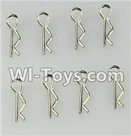 Wltoys L979 L222 R-Clips,Body Shell Pin(8pcs),WLtoys L979 1:18 rc Drift Car Spare Parts desert Off Road Buggy parts