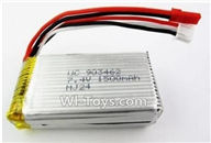 Wltoys L979 Battery Packs,Lipo Batteries,7.4v 1500mah battery with JST Plug(Can only be Used for L979)