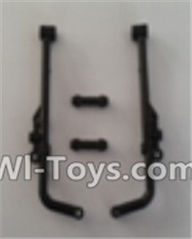 Wltoys L979 L222 Rear connecting frame(2pcs),WLtoys L979 1:18 rc Drift Car Spare Parts desert Off Road Buggy parts