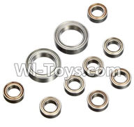 Wltoys L979 L222 Whole Car Axle(total 10pcs),WLtoys L979 1:18 rc Drift Car Spare Parts desert Off Road Buggy parts