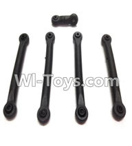 Wltoys L979 L222 Pull Rod(total 5pcs),WLtoys L979 1:18 rc Drift Car Spare Parts desert Off Road Buggy parts
