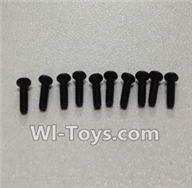 Wltoys L979 L222 Socket Head Screw 2x6mm(2pcs),WLtoys L979 1:18 rc Drift Car Spare Parts desert Off Road Buggy parts