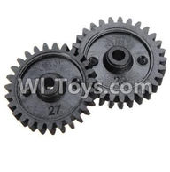 Wltoys P929 Reduction gear(2PCS) For WLtoys P929 1:28 rc Drift Car Parts P929 RC desert Off Road Buggy parts