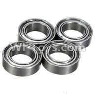 Wltoys P929 Bearing(6X10X3mm)-4pcs For WLtoys P929 1:28 rc Drift Car Parts P929 RC desert Off Road Buggy parts