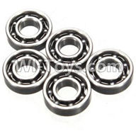 Wltoys P929 Bearing(3X7X2mm)-5pcs For WLtoys P929 1:28 rc Drift Car Parts P929 RC desert Off Road Buggy parts