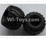 Wltoys P949 P949-01 Front Wheel unit(2pcs),Wltoys P949 RC Tractor Car Spare Parts Replacement Accessories,1:10 Scale 4wd P949 RC Tractor Truck parts,RC Tractor Racing car Parts