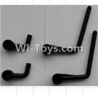 Wltoys P949 P949-03 Support Column for the Car canopy(2pcs),Wltoys P949 RC Tractor Car Spare Parts Replacement Accessories,1:10 Scale 4wd P949 RC Tractor Truck parts,RC Tractor Racing car Parts