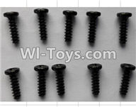 Wltoys P949 P949-25 Round Head self-tapping Screws(10pcs)-M3X10,Wltoys P949 RC Tractor Car Spare Parts Replacement Accessories,1:10 Scale 4wd P949 RC Tractor Truck parts,RC Tractor Racing car Parts