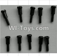 Wltoys P949 P949-36 Step Head self-tapping Screws(10pcs)-M3X14,Wltoys P949 RC Tractor Car Spare Parts Replacement Accessories,1:10 Scale 4wd P949 RC Tractor Truck parts,RC Tractor Racing car Parts