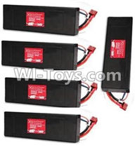 Wltoys P949 P949-42 7.4v 2500mah Battery(5pcs),Wltoys P949 RC Tractor Car Spare Parts Replacement Accessories,1:10 Scale 4wd P949 RC Tractor Truck parts,RC Tractor Racing car Parts