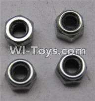 Wltoys P949 L959-65 M4 locking Screws(4pcs),Wltoys P949 RC Tractor Car Spare Parts Replacement Accessories,1:10 Scale 4wd P949 RC Tractor Truck parts,RC Tractor Racing car Parts