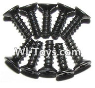 Hosim S912 Screws-Countersunk head screws(M2x8)-10PCS Parts-LS01,Hosim S912 Parts RC Monster Truck Spare parts