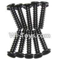 Hosim S912 Screws-Countersunk head screws(M2x10)-10PCS Parts-LS02,Hosim S912 Parts RC Monster Truck Spare parts