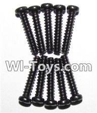 Hosim S912 Screws-Round head screws(M2.3x12)-10PCS Parts-LS07,Hosim S912 Parts RC Monster Truck Spare parts