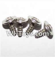 Hosim S912 Screws-Round head screws with meson(M3x8x8)-4PCS Parts-LS15,Hosim S912 Parts RC Monster Truck Spare parts