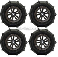 Hosim 9135 Anti-sand RC Wheel Tires-85mm-4 set-QZJ02,Hosim 9135 Parts