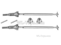 Hosim 9135 Upgrade Metal Front Universal shaft assembly,Front Drive kit(2pcs)-QWJ01,Hosim 9135 Parts